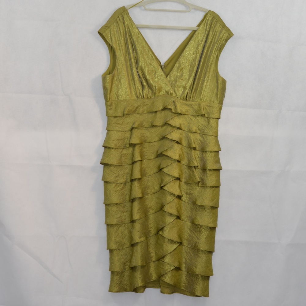 London Times Layered Dress SZ 14